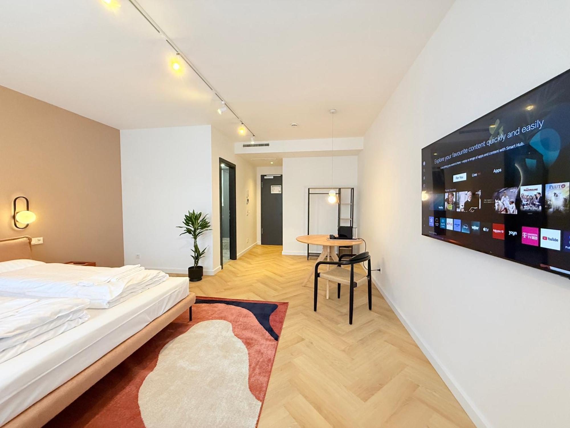 Stayzz By Homyzz - Modern Studios Alsterdorf -Winterhude- Stadtpark Hamburg-Harburg Exteriör bild
