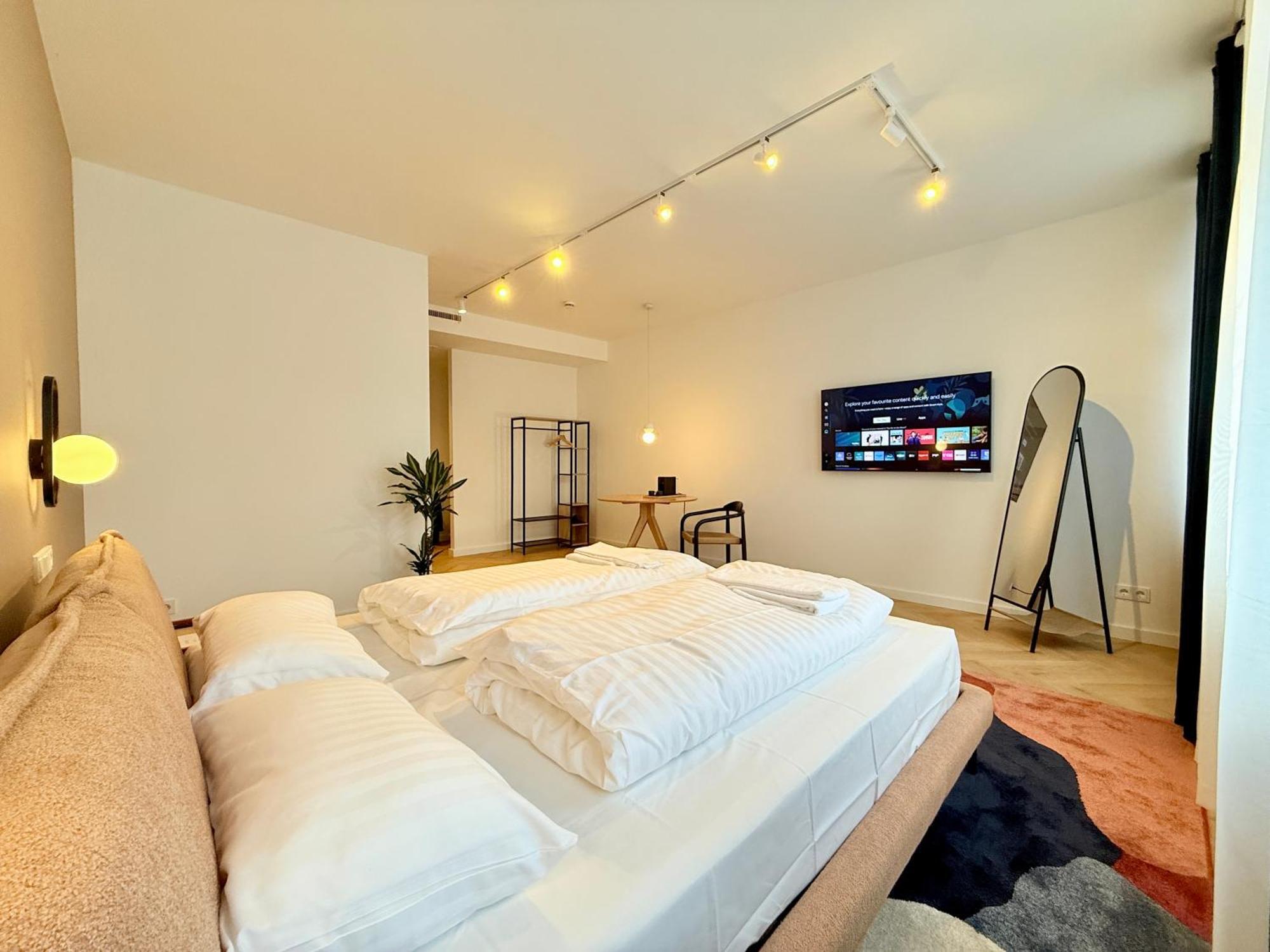 Stayzz By Homyzz - Modern Studios Alsterdorf -Winterhude- Stadtpark Hamburg-Harburg Exteriör bild